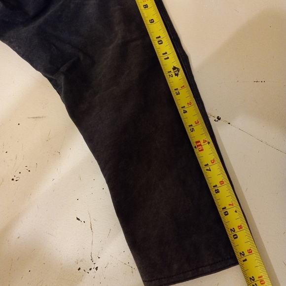 Vintage Out Brook Jacket Navy Blue Suede Leather Distressed  Size L/44 - Picture 10 of 12